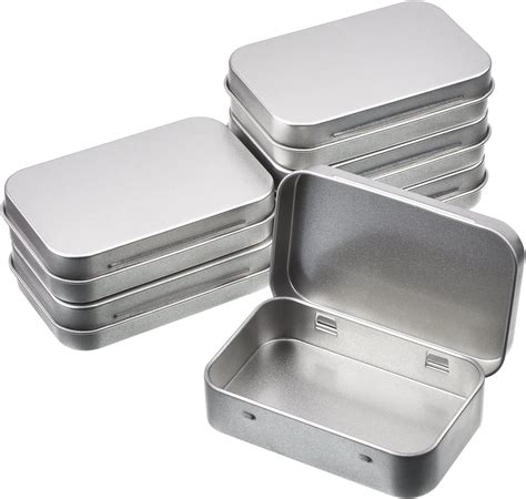 amazon metal box|rectangular metal containers with lids.